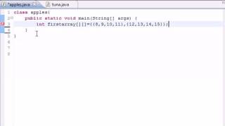 Java Programming Tutorial 33 Multidimensional Arrays
