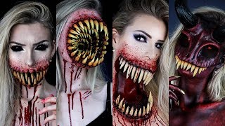 My Best Monsters HALLOWEEN SFX MAKEUP TUTORIALS | Scary Special Effects Compilation