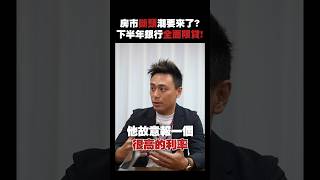 史上最嚴限貸令！房價準備進入黑暗期？#武哥聊房事