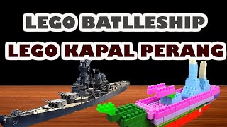 Cara Membuat Lego Kapal Perang | Lego Kapal Tempur | Lego Battleship | OYYAN TV