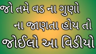 વડ ના એવા ગુણો જે આપણે જાણતા પણ અજાણ છે.