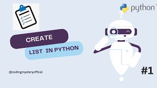 Mastering Python Lists: A Cool Guide for Beginners #listinpython #list #coding #codingmystery
