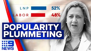 Damning new opinion poll would see Palaszczuk kicked out office | 9 News Australia