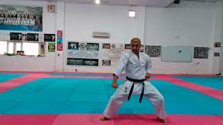 Tekki Shodan Kata Karate Shotokan🥋 كاراتية شوتوكان كاتا تكي شودان