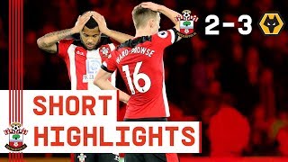 90-SECOND HIGHLIGHTS: Southampton 2-3 Wolverhampton Wanderers | Premier League