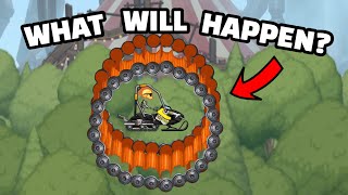 The LOOP of DEATH 💀 Infinite Speed? - Hill Climb Racing 2