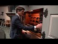 organ built after zacharias hildebrandt in houston tx noack op. 128 christ the king demo