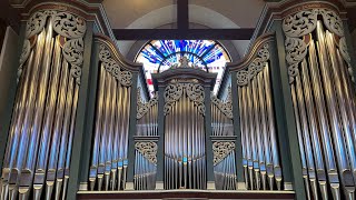 Organ built after Zacharias Hildebrandt in Houston, TX, Noack Op. 128 Christ the King | DEMO