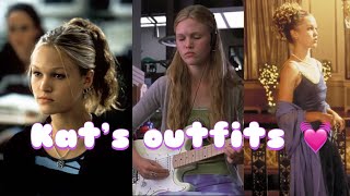 Kat’s outfits in “10 Things I hate about you”✨