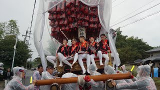 令和元年 中佐備 追うた追うた 中山集会所 佐備神社秋祭り だんじり祭