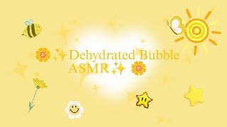 🌼✨Dehydrated Bubbles ASMR ✨🌼