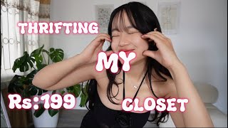 SELLING my CLOSET : EXCLUSIVE THRIFT SALE !