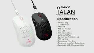 Probably my New Favorite Budget Gaming Mouse | Rakk Talan Wireless Gaming Mouse Review