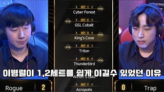 【신희범】GSL 결승전 리뷰 이병렬이 1,2세트를 쉽게 이길수 있었던 이유