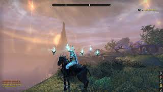 ESO Elder Scrolls Online Cursebound Lichsteed Mount Showcase NIGHTFALL CROWN CRATES