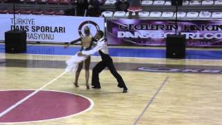 Nur Özkan \u0026 Şenol Vefa Gülmez - TDSF 2. Etap Salsa Yarışması 23 Aralık '12 (1st Place)