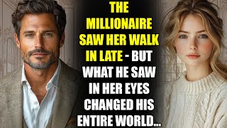 The MILLIONAIRE Saw Her Walk in Late - But What He Saw in Her Eyes Changed His Entire World...