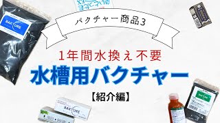 商品紹介③もう水換えしなくても大丈夫👍それが、水槽用バクチャー！！