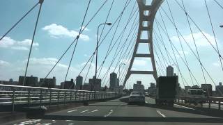 【車載動画】長柄橋（大阪府道14号・大阪高槻京都線・天神橋筋）