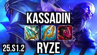 KASSADIN vs RYZE (MID) | BR Master | 25.S1.2