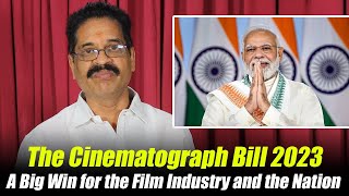 Producer Prasanna Kumar Thanks PM Modi and His Cabinet for Passing The Cinematograph Bill 2023