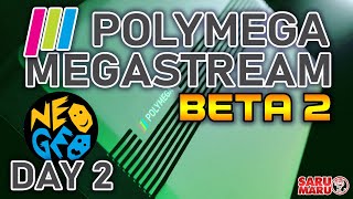 Polymega Megastream BETA2 - Day 2 - NEO GEO CD Savestates! #polymega #videogames #neogeo