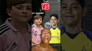 Ronaldo Jr vs Thiago Messi - A batalha definitiva do GOAT ( maria mariah ) shorts futebol ronaldo