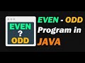#JavaProgramming#ExampleProgram#oddeven  Java Even Number Odd Number Example Program(User Input)
