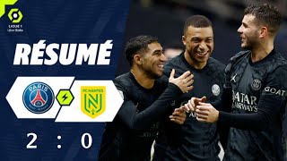 PARIS SAINT-GERMAIN - FC NANTES 2-0 RÉSUMÉ | PSG - FCN | PARIS SG - NANTES | Ligue 1 Uber Eats 2024