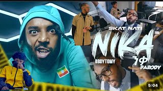 Skat Nati   Nika PARODY   ስካት ናቲ   ንቃ   BBOYTOMY33 rection video