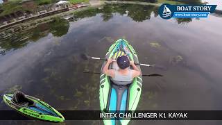 รีวิวเรือคายัค Intex Challenger K1 สำหรับ 1 ที่นั่ง