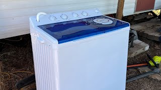 Perfect Off-Grid Portable Lightweight Washing Machine - This Thing FAR Exceeded My Expectations!