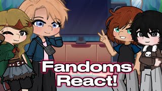 Fandoms react to Alex Mercer | Julie and the Phantoms |