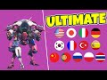 Overwatch 2 - DVA'S Ultimate in ALL Languages!