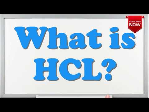 What Is The Full Form Of HCL? - YouTube