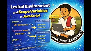 Lexical Environment | Scope Variables in JavaScript | #javascripttutorial | @VillageProgramming