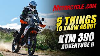 KTM 390 Adventure R | 5 Things You Need to Know