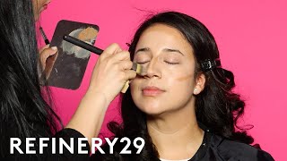 I Got Transformed Into Gina Rodriguez | Beauty Evolution | Refinery29