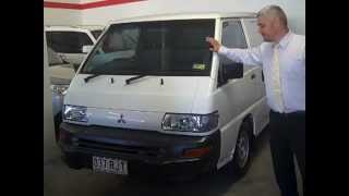 2008 Mitsubishi Express SJ M07 SWB White Solid 5 Speed Manual Van