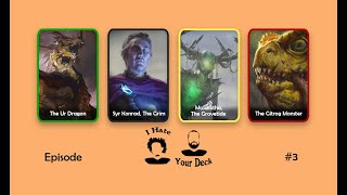 I HATE YOUR DECK #3 Syr Konrad vs Moldrotha vs Gitrog vs The Ur Dragon || Commander Gameplay MTG