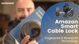 NO MORE KEYS | Bluetooth Finger Print Smart Cable Lock from Amazon | Complete Setup and Review
