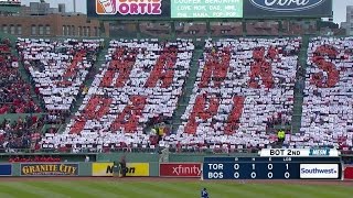 TOR@BOS: Red Sox fans thank Papi with massive ovation