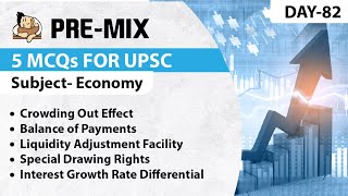 Economy MCQs | 5 Questions for UPSC Preparation | Indian Economy MCQs - UPSC PRE-MIX