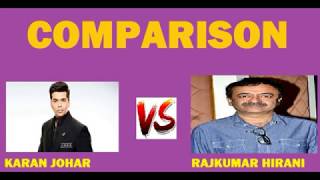 Karan Johar VS Rajkumar Hirani Comparison ( Total Movies , Hit , Flop etc )