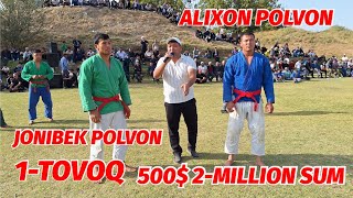 1-TOVOQ SAMARQAND JONIBEK POLVON SURXONDARYO ALIXON POLVON 500$ 2-MILLION SUM @Voxa_Uloq