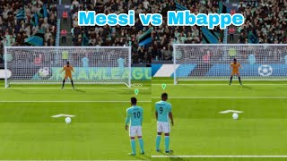 dls 23 Messi 🆚 Mbappe Penalty Comparison #shorts