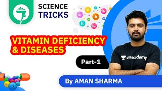 7-Minute GK Tricks | Vitamin Deficiency & Diseases | By Aman Sharma (Part-1)