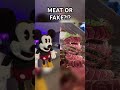 INSANE OPTICAL ILLUSION MEAT and Mickey WANTS