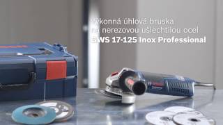 Úhlová bruska Bosch GWS 17-125 Inox Professional