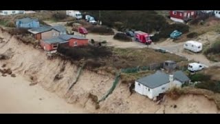 Hemsby Is Falling Into The Sea